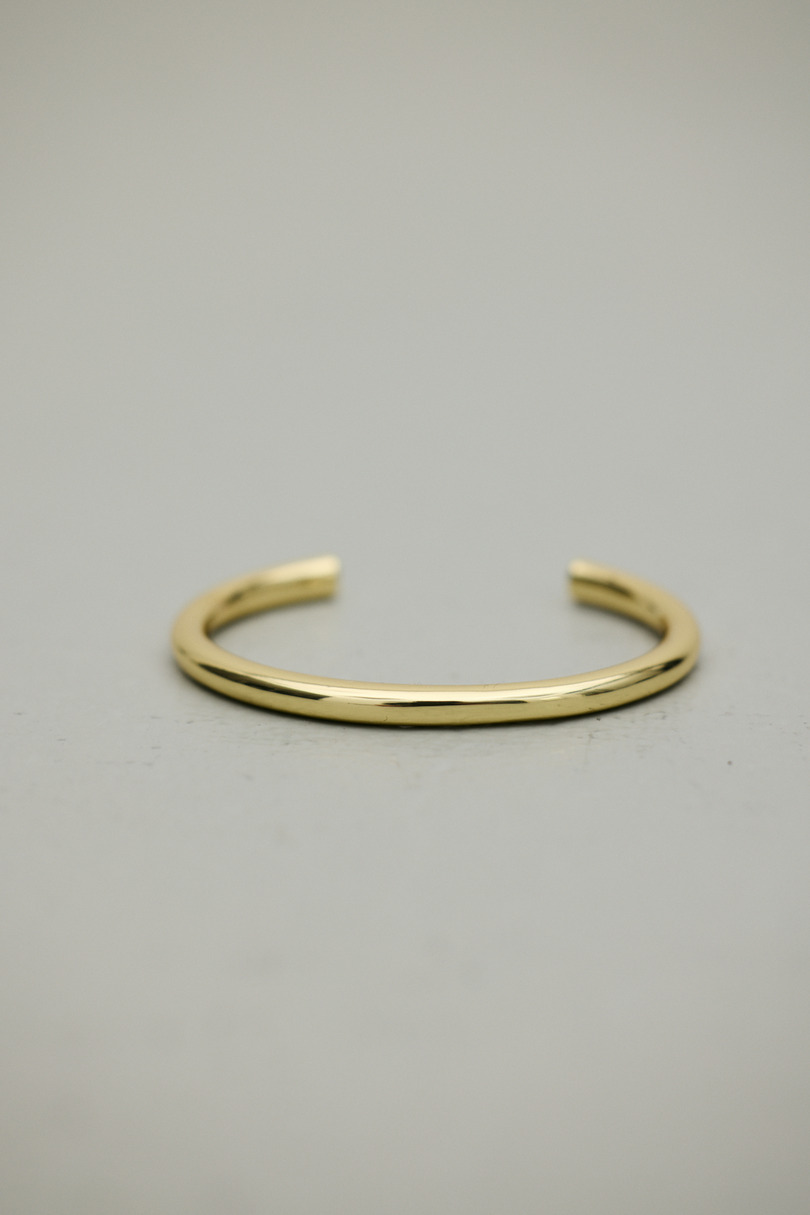 プレーンラインバングル 詳細画像 GLD 3