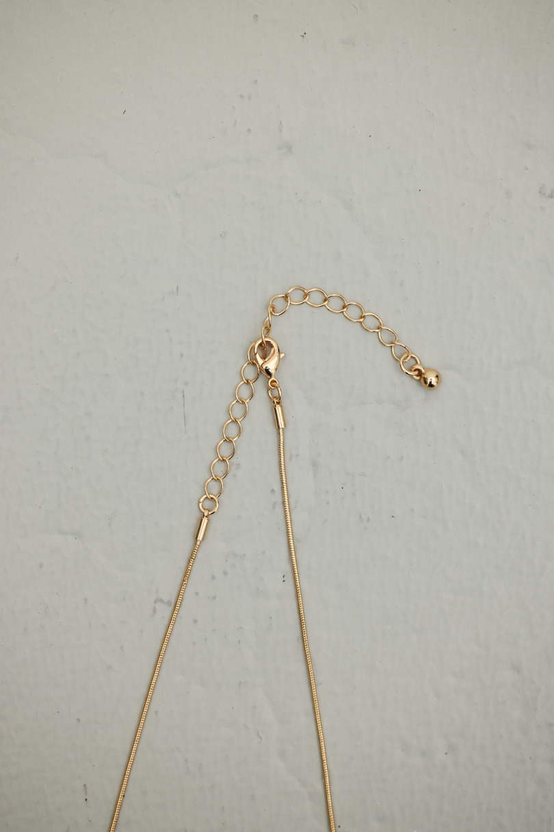 スネークチェーンネックレス 詳細画像 GLD 4
