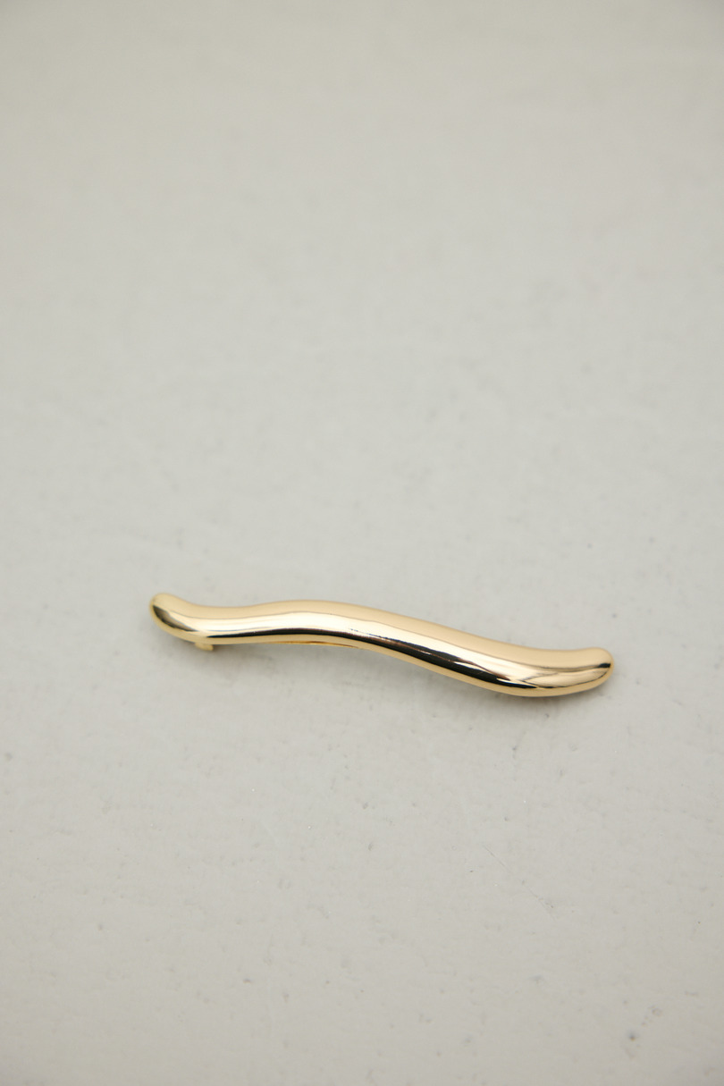 ニュアンスウェーブバレッタ 詳細画像 GLD 3