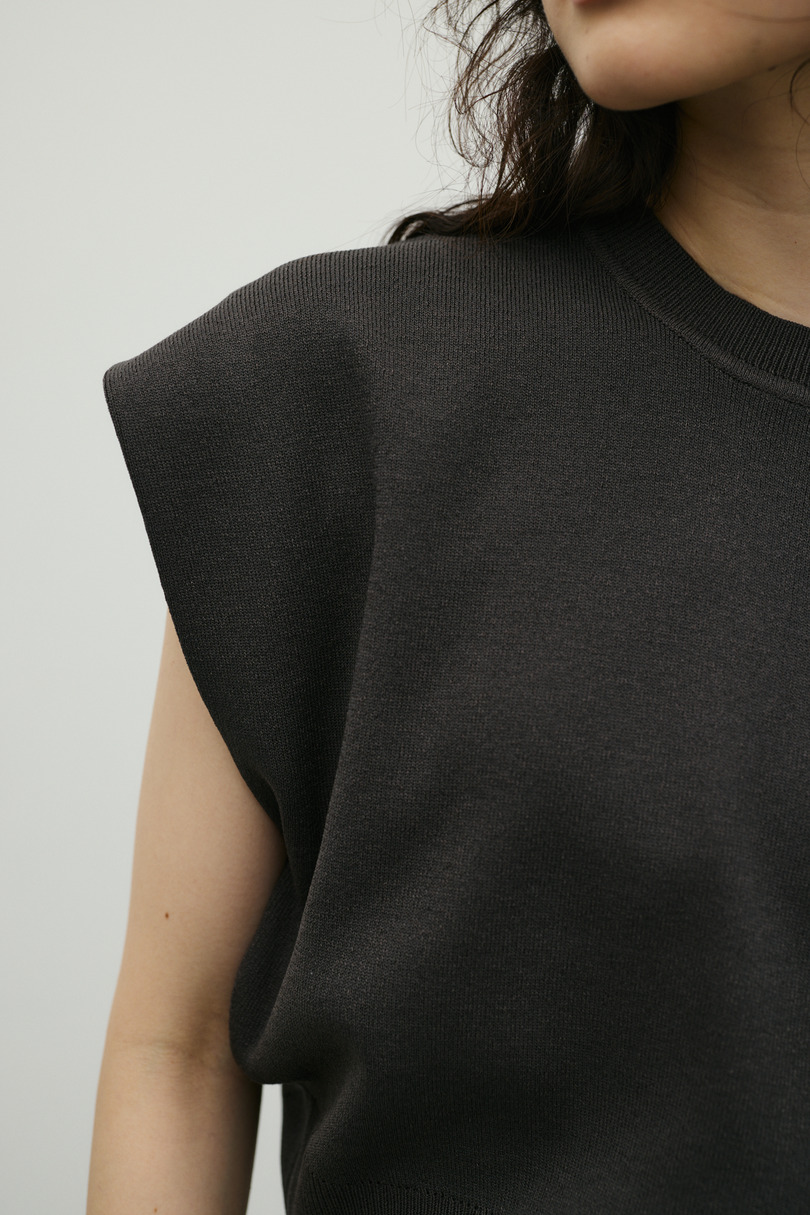 ショルダータックニット 詳細画像 C.GRY 9