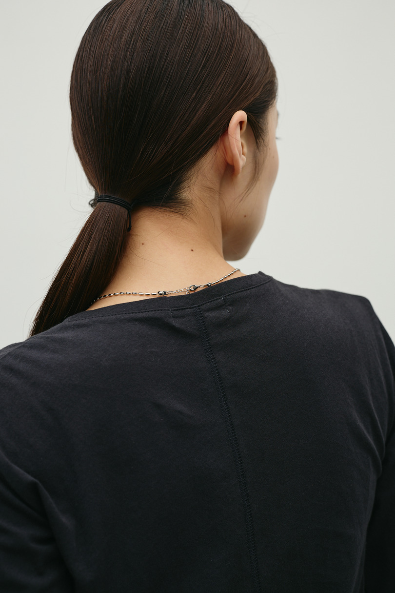 シアーバックシームT 詳細画像 BLK 7