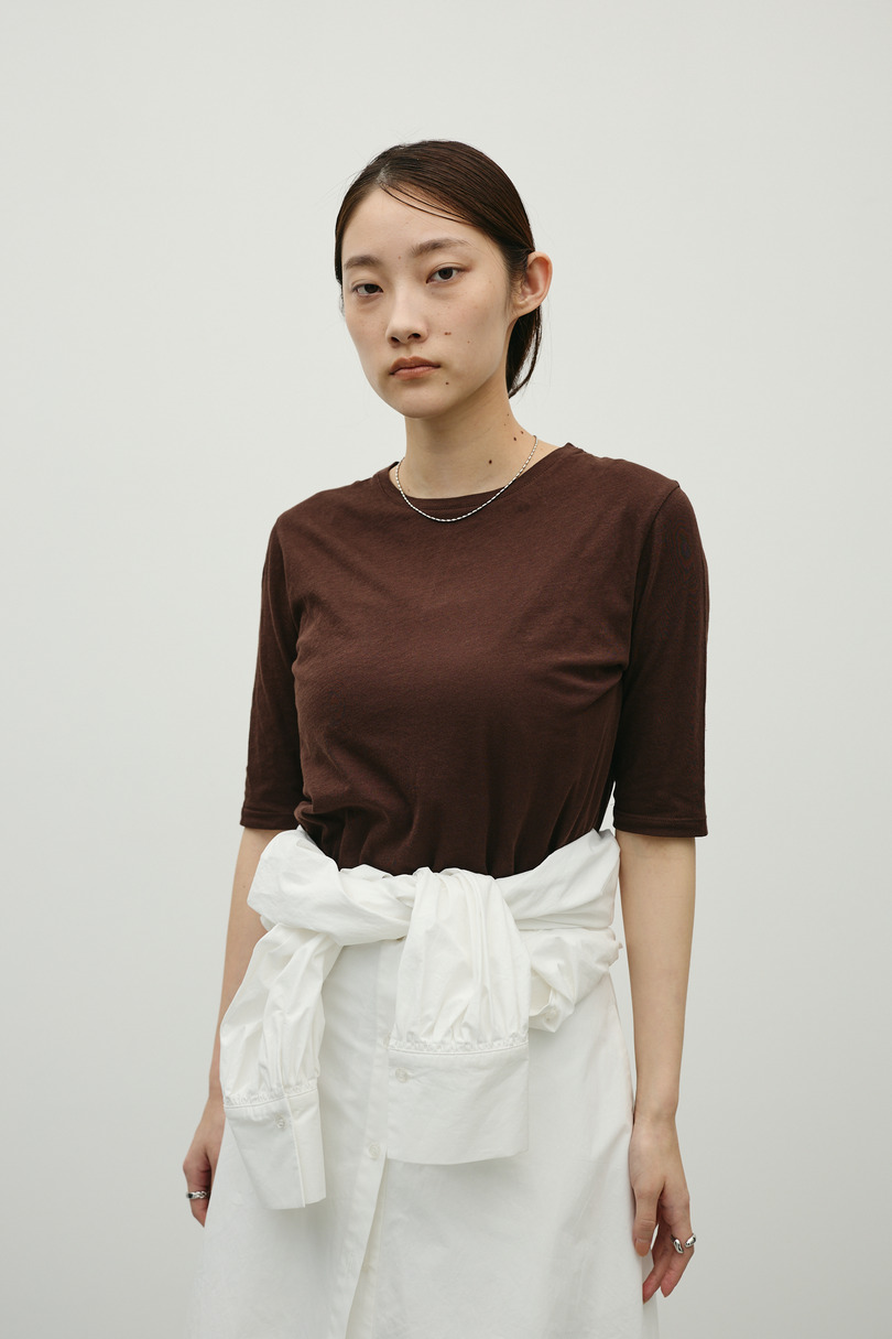 シアーバックシームT 詳細画像 BRN 2