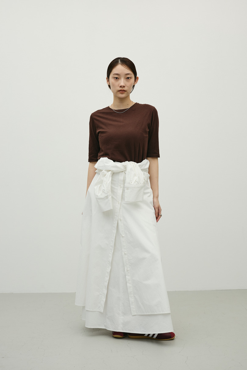 シアーバックシームT 詳細画像 BRN 4