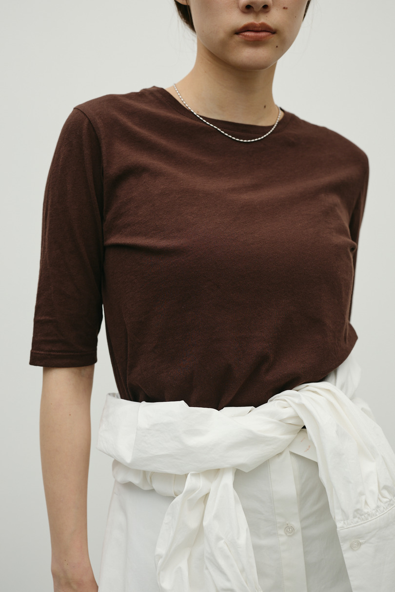 シアーバックシームT 詳細画像 BRN 7