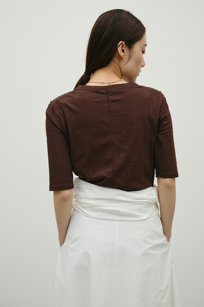 シアーバックシームT 詳細画像 BRN 8