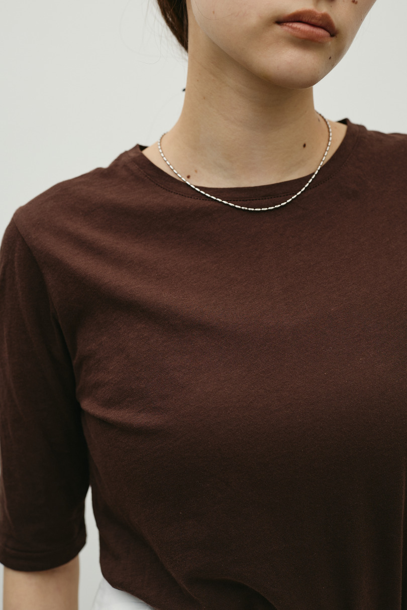 シアーバックシームT 詳細画像 BRN 9