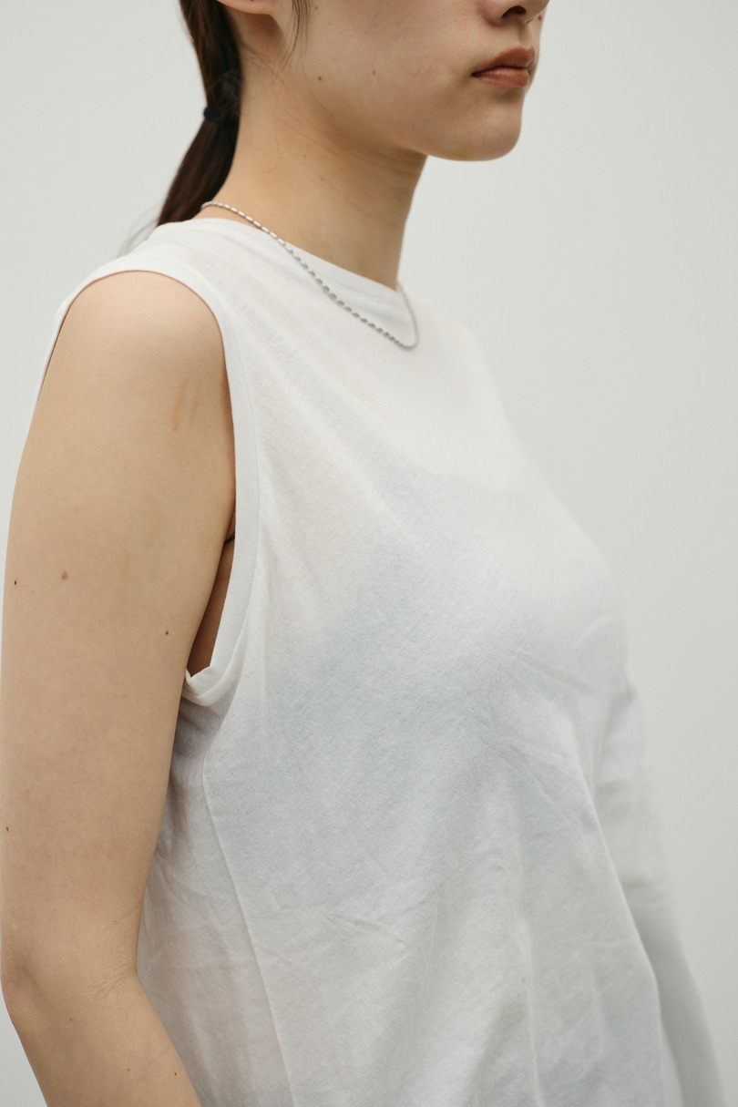 シアーバックシームタンク 詳細画像 WHT 6