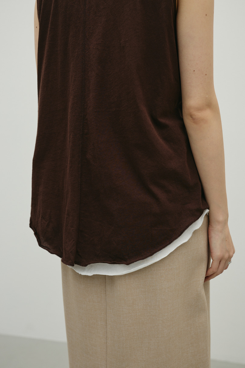 シアーバックシームタンク 詳細画像 BRN 10