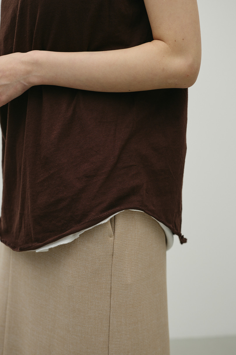 シアーバックシームタンク 詳細画像 BRN 8