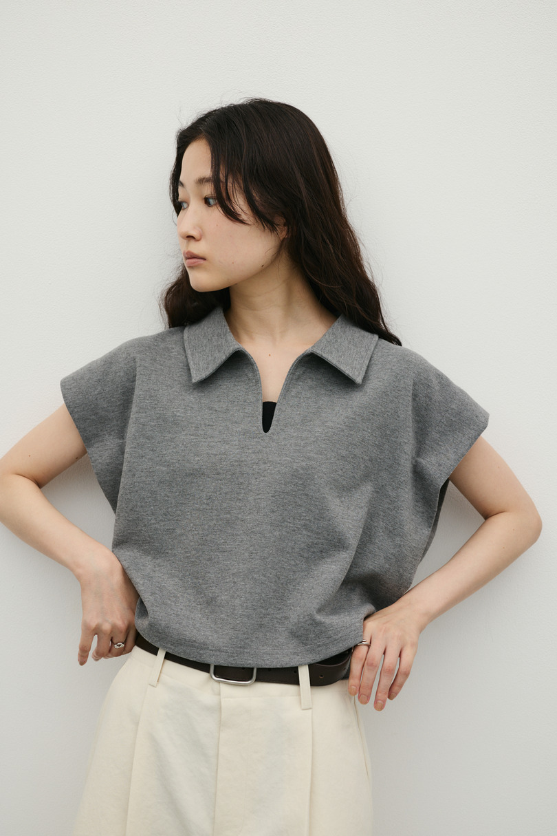 スキッパーダンボールカットトップ 詳細画像 GRY 5