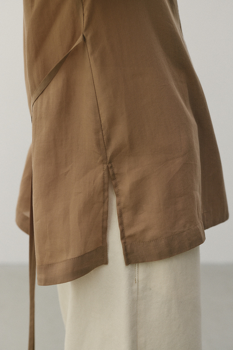 テーラーカラーオープンシャツ 詳細画像 L/BRN 14