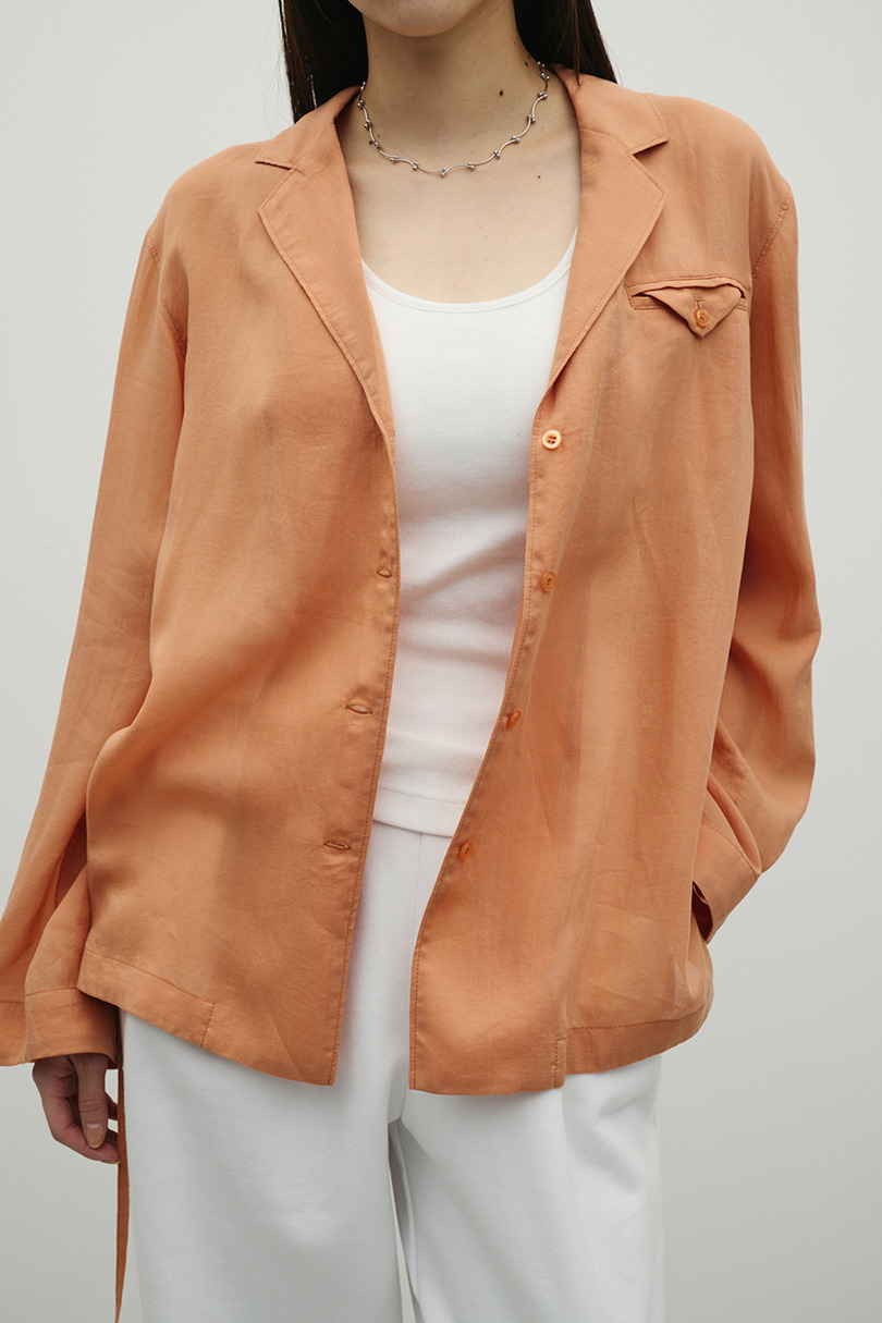 テーラーカラーオープンシャツ 詳細画像 ORG 5