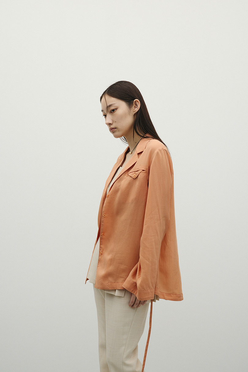 テーラーカラーオープンシャツ 詳細画像 ORG 9