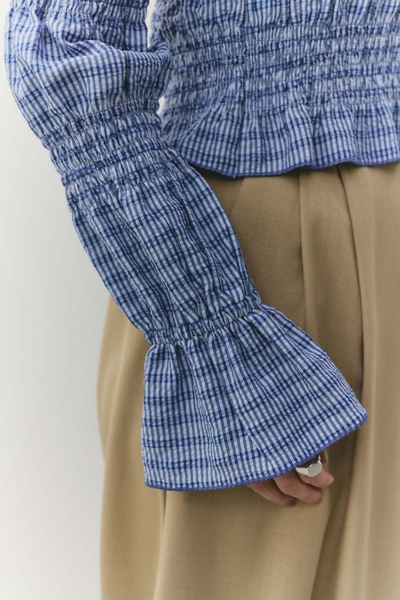 サッカーシャーリングトップ 詳細画像 BLU 10