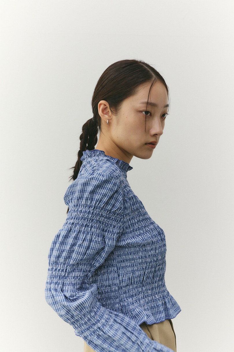 サッカーシャーリングトップ 詳細画像 BLU 2