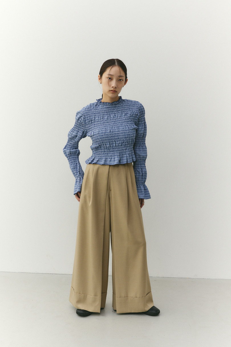 サッカーシャーリングトップ 詳細画像 BLU 3