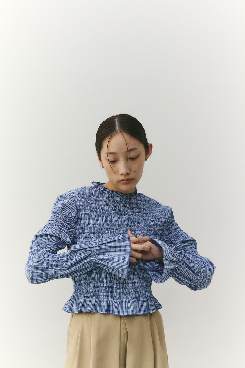 サッカーシャーリングトップ 詳細画像 BLU 4