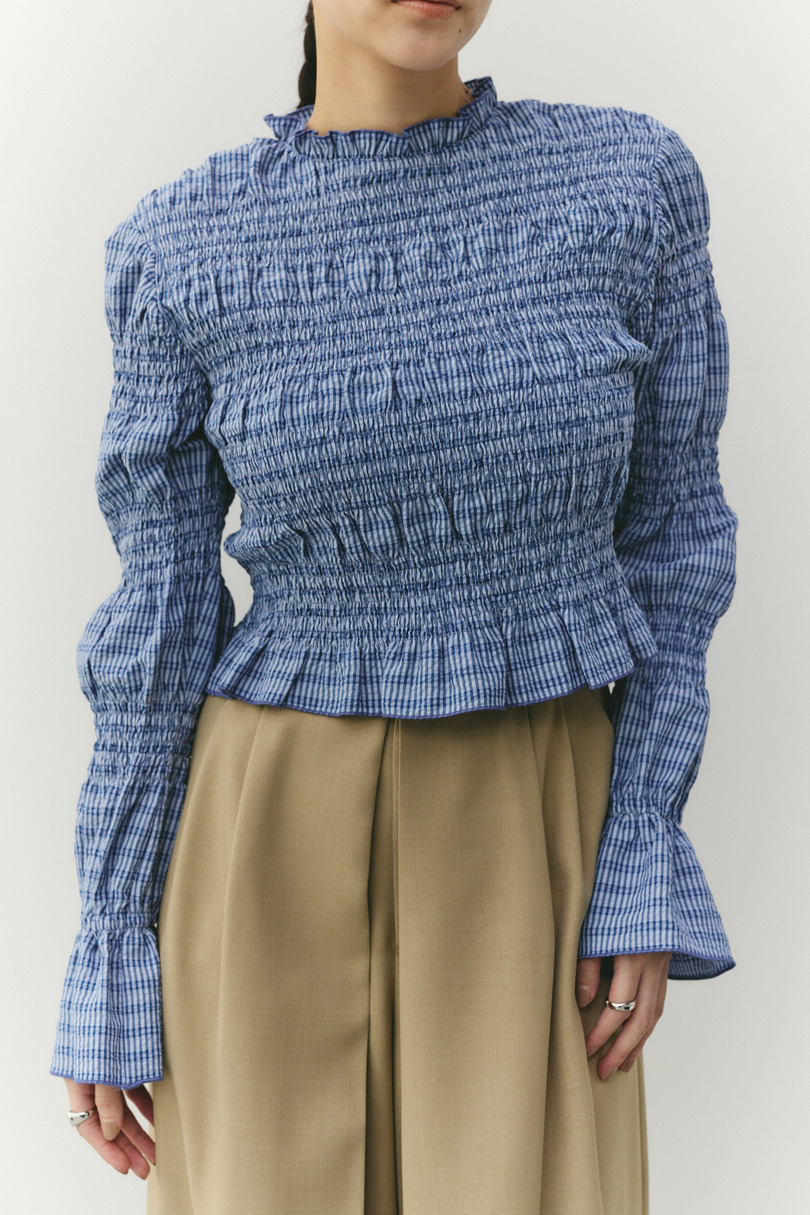 サッカーシャーリングトップ 詳細画像 BLU 8