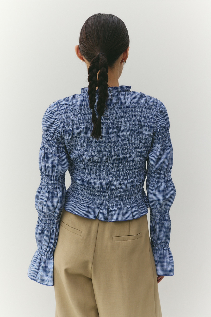 サッカーシャーリングトップ 詳細画像 BLU 9