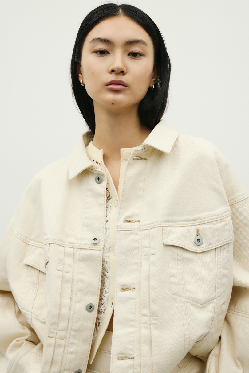 フォルムデニムジャケット