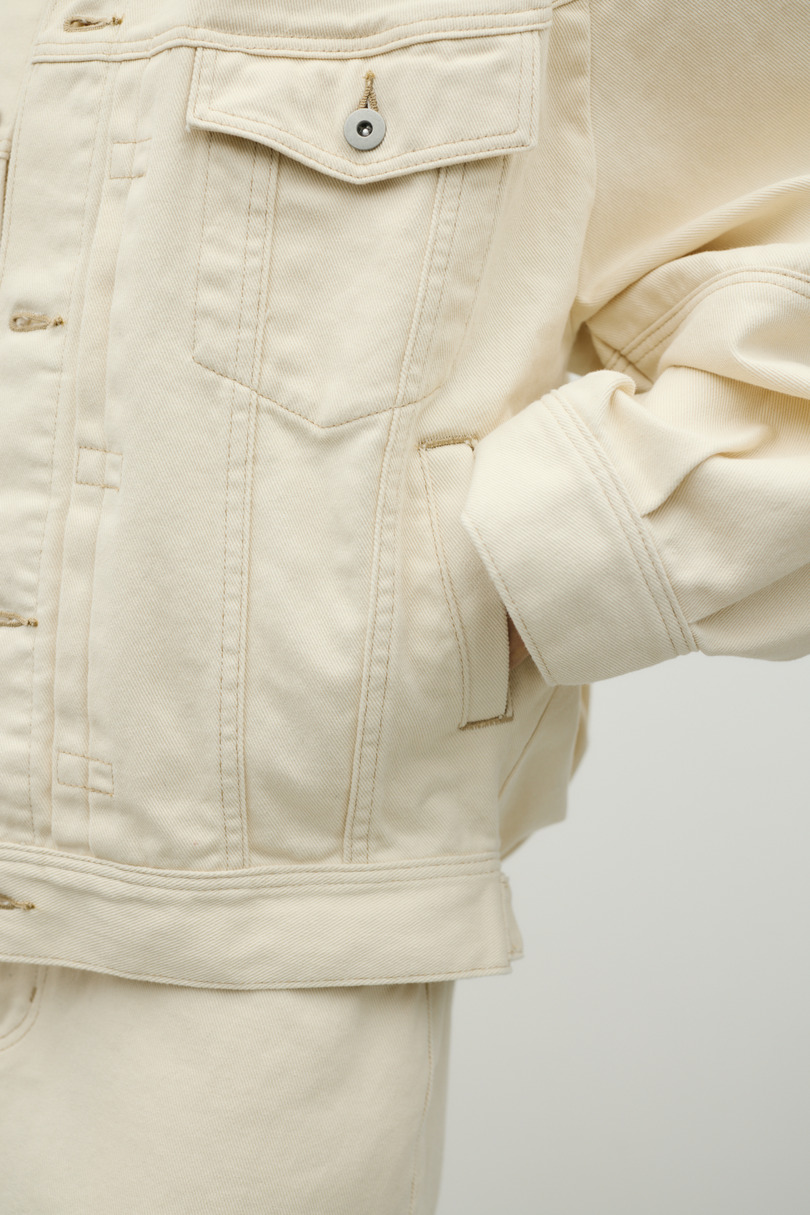 フォルムデニムジャケット 詳細画像 IVOY 14