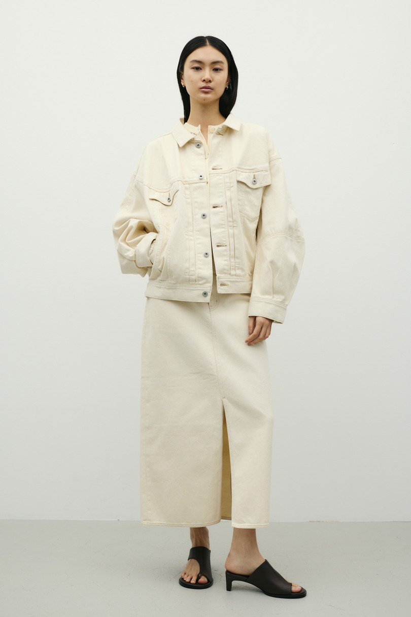 フォルムデニムジャケット 詳細画像 IVOY 4