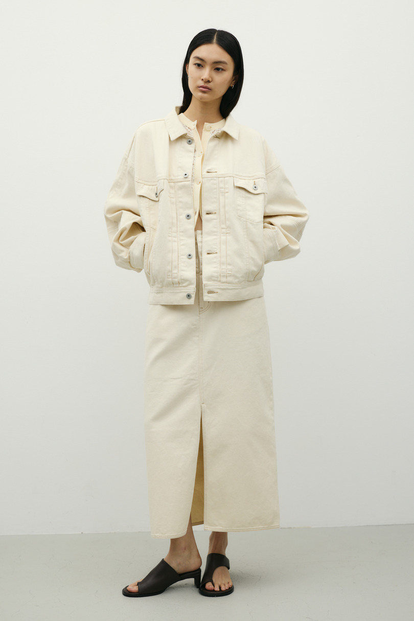 フォルムデニムジャケット 詳細画像 IVOY 5