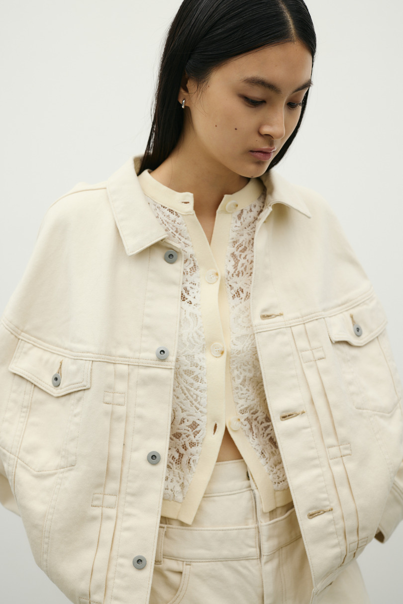 フォルムデニムジャケット 詳細画像 IVOY 6