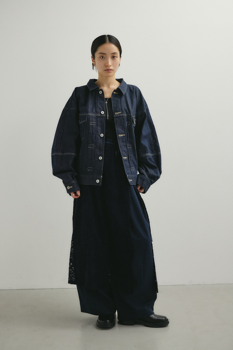 フォルムデニムジャケット