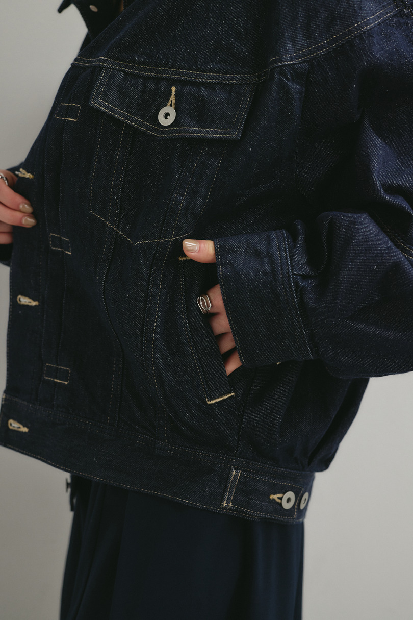 フォルムデニムジャケット 詳細画像 IDG 13