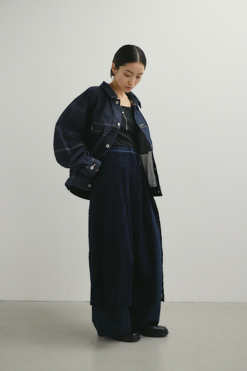 フォルムデニムジャケット 詳細画像 IDG 2