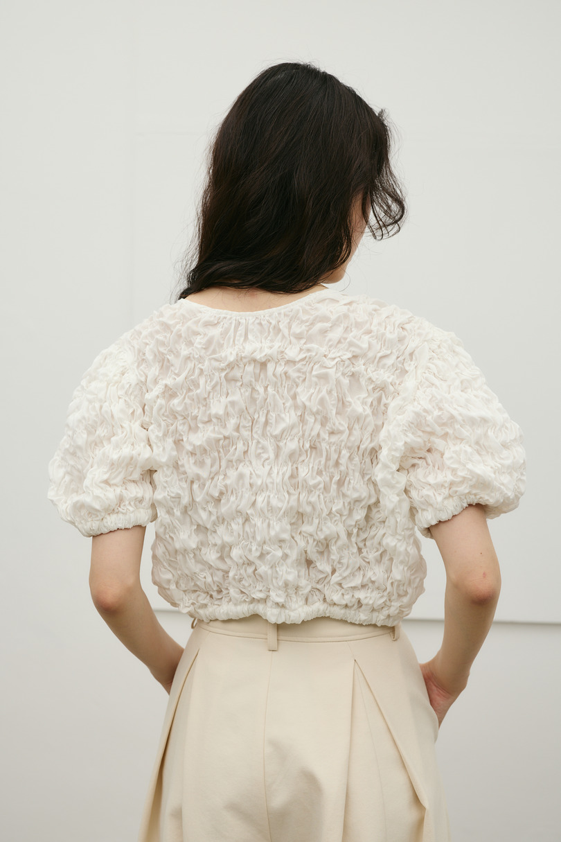 フラッフィーショートトップ 詳細画像 WHT 7