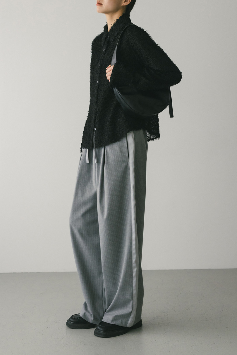 フリンジフェザーシャツ 詳細画像 BLK 3