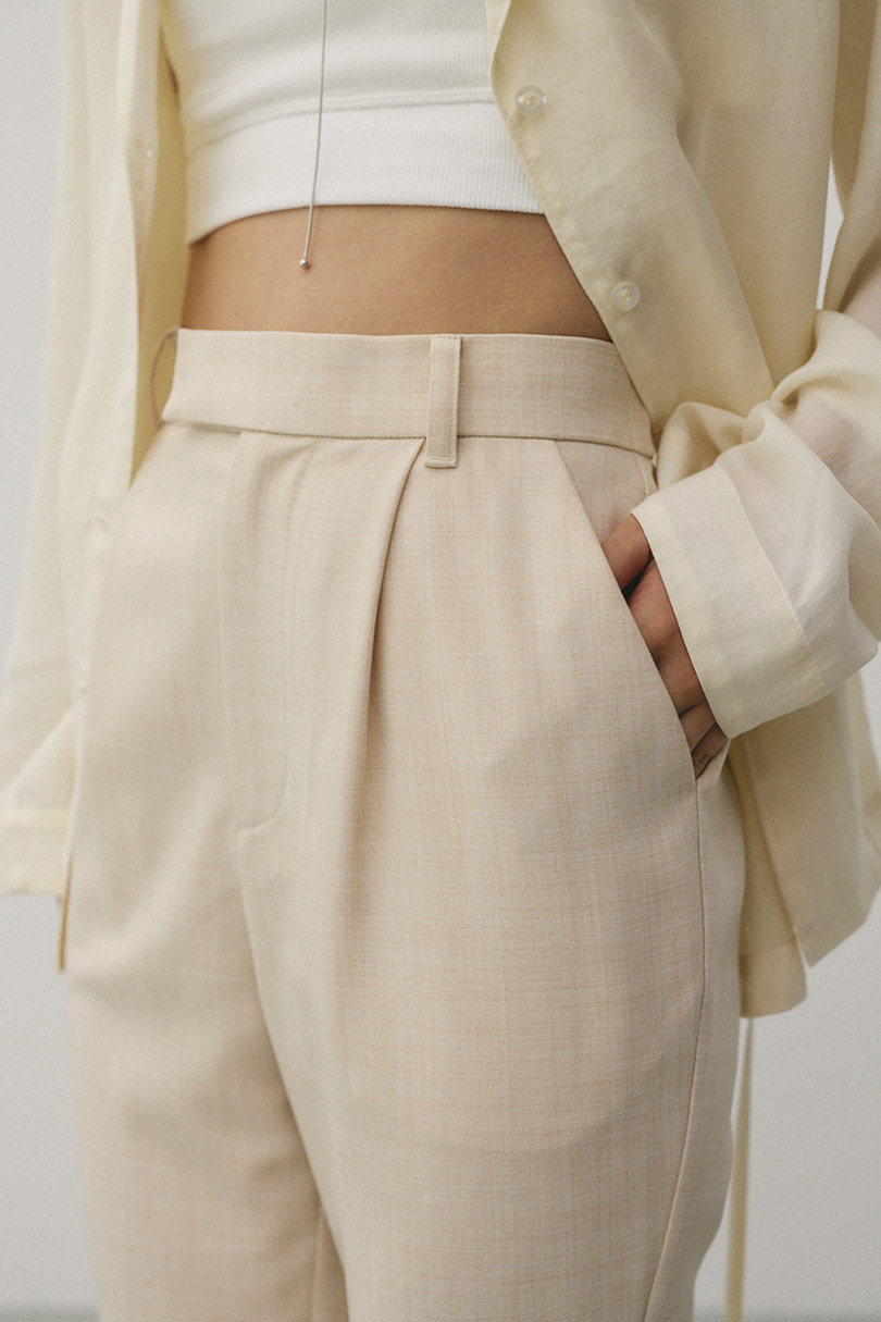 プリーツスカートレイヤードパンツ 詳細画像 L/BEG 12