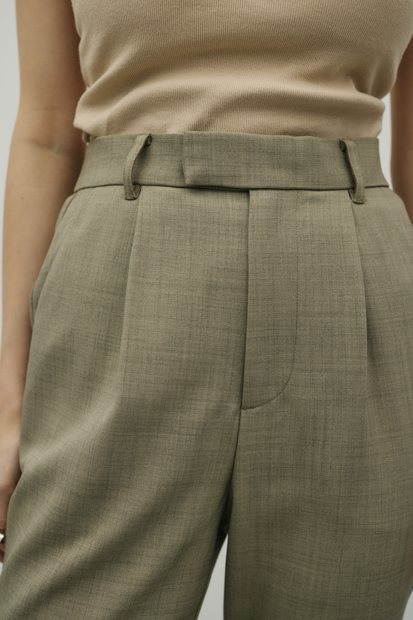 プリーツスカートレイヤードパンツ 詳細画像 L/KHA 10