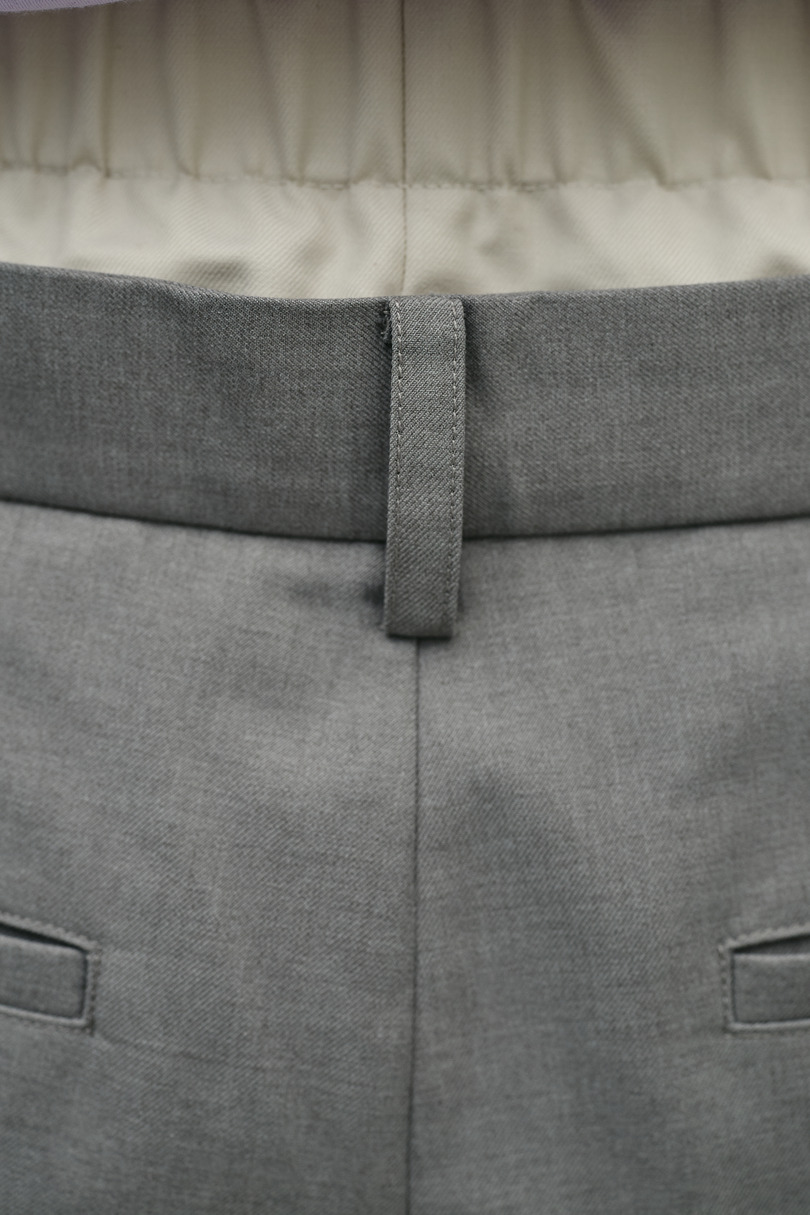 レイヤードローウエストパンツ 詳細画像 GRY 11