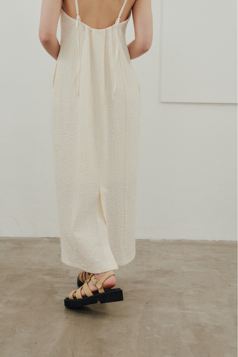 バックオープンナローキャミドレス 詳細画像 IVOY 9