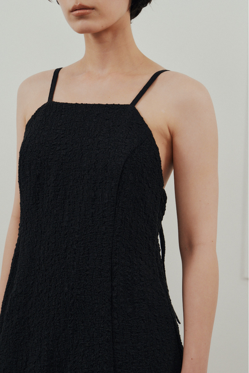 バックオープンナローキャミドレス 詳細画像 BLK 9