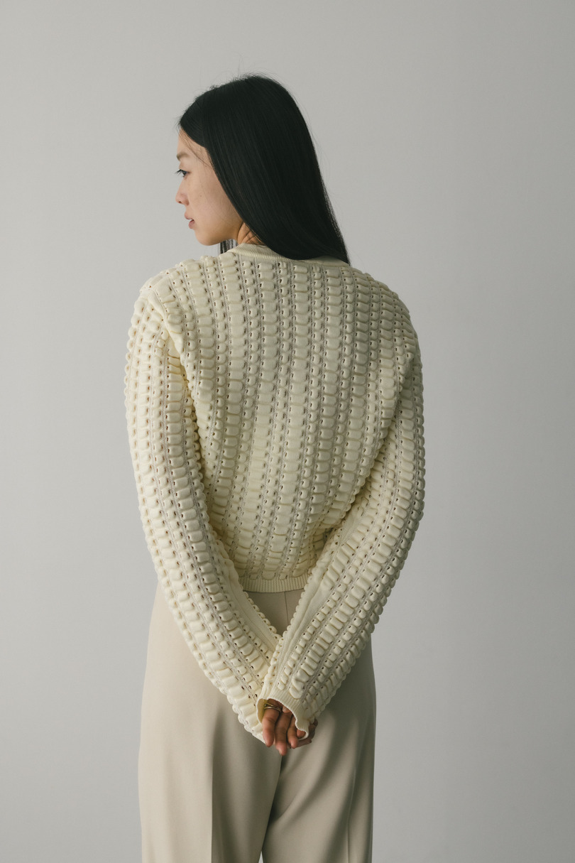 フラッフィーニットトップ