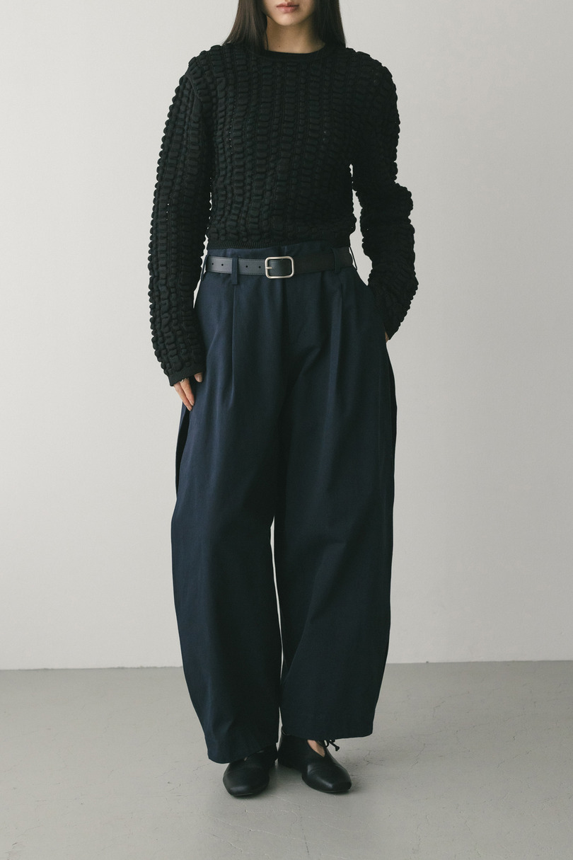 フラッフィーニットトップ 詳細画像 BLK 2