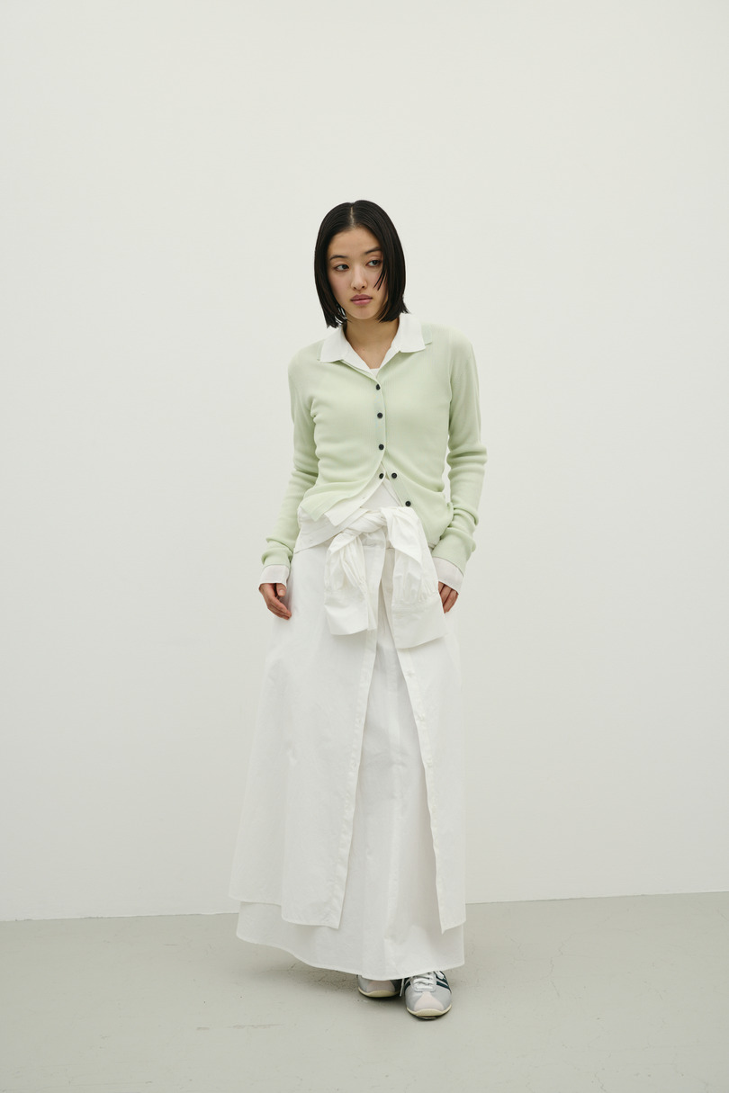 スキッパーニットトップ 詳細画像 MINT 2