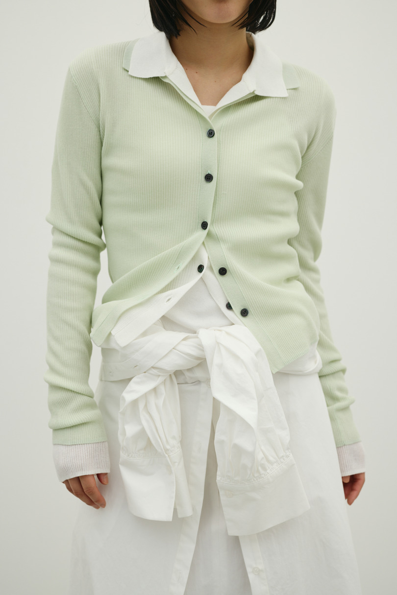 スキッパーニットトップ 詳細画像 MINT 5