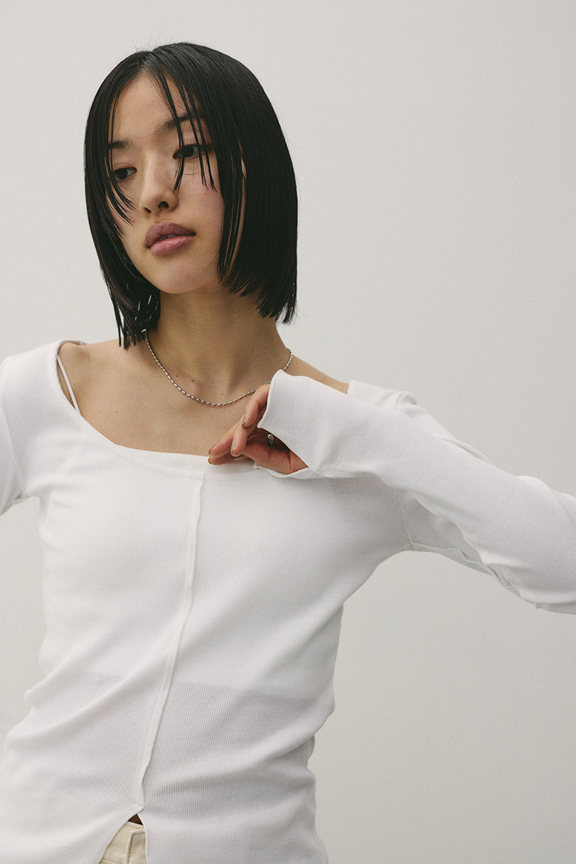 2WAYオープンカットトップ 詳細画像 WHT 10