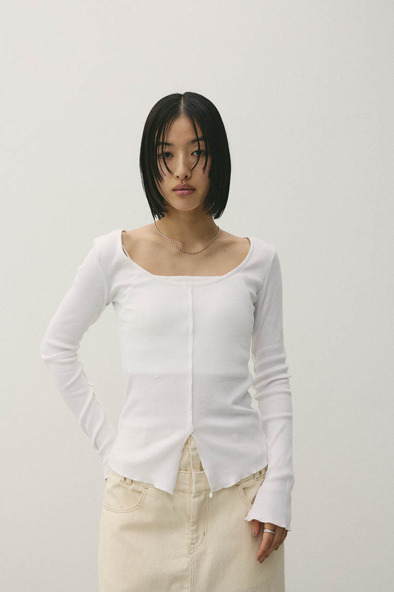 2WAYオープンカットトップ 詳細画像 WHT 5