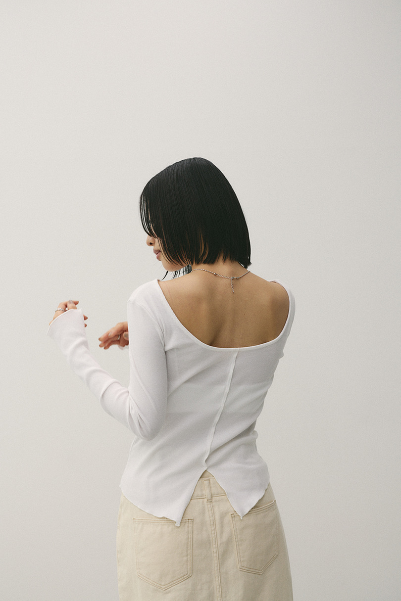 2WAYオープンカットトップ 詳細画像 WHT 8