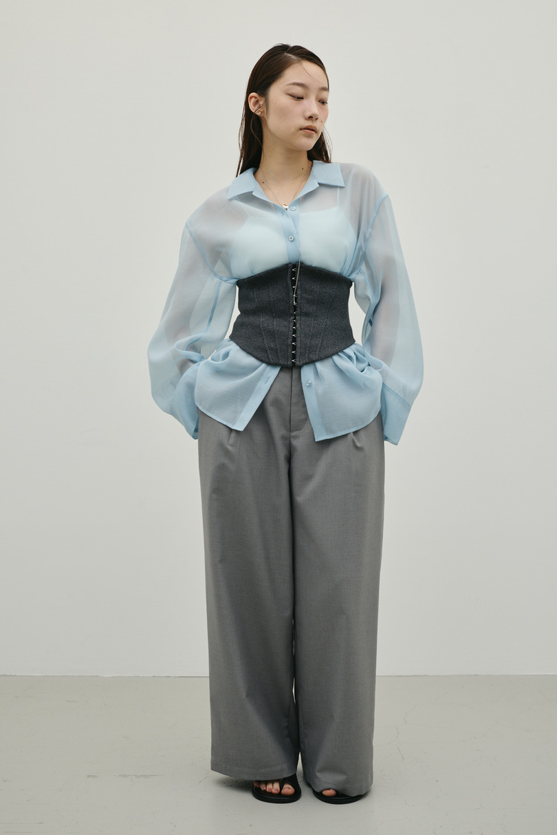 コルセットビスチェ 詳細画像 GRY 4