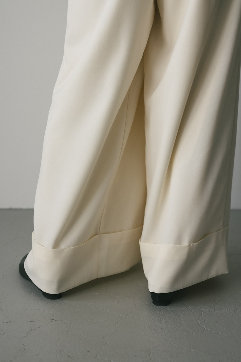 ディープタックワイドパンツ 詳細画像 IVOY 10