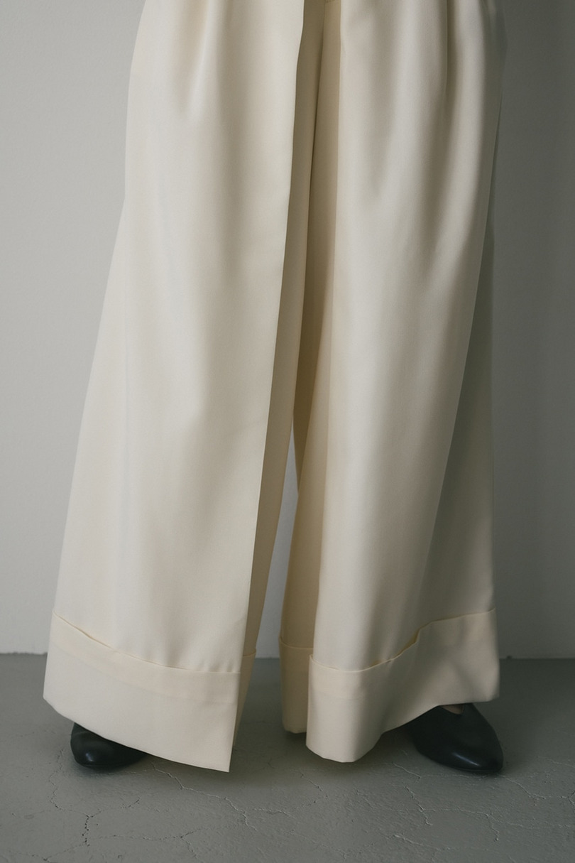 ディープタックワイドパンツ 詳細画像 IVOY 9