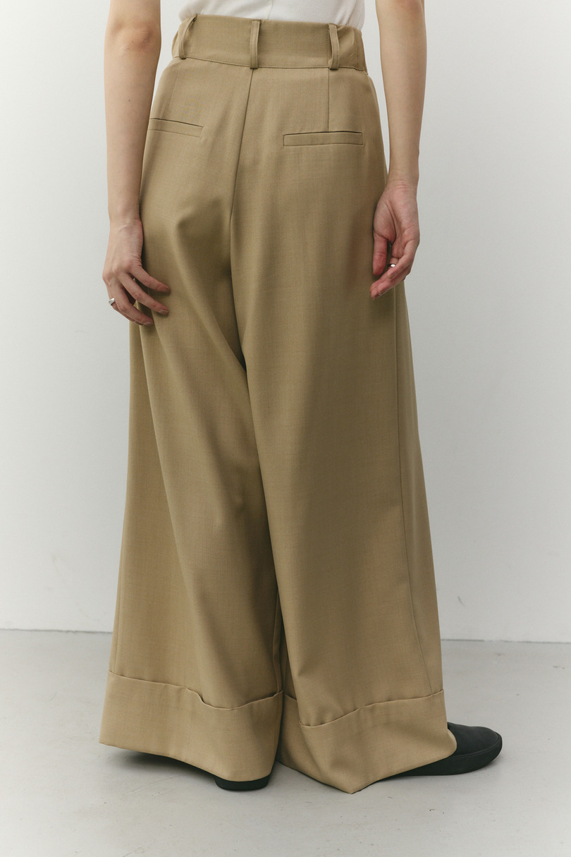 ディープタックワイドパンツ 詳細画像 BEG 7