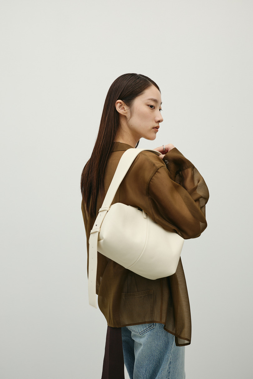 ワイドベルトスクエアバッグ 詳細画像 WHT 2